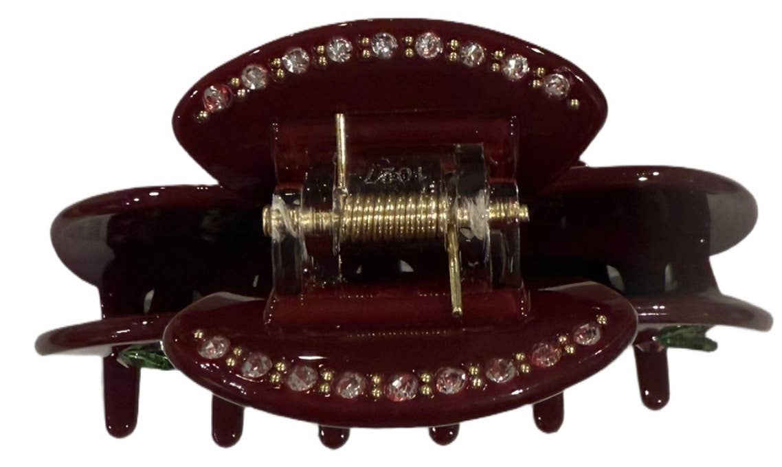 The Lil Cherry Merlot Claw Clip