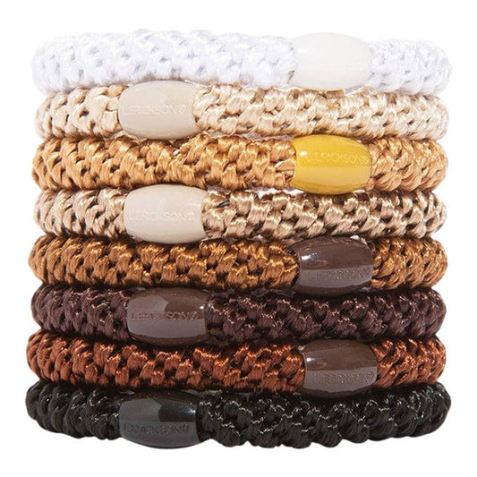 Grab & Go Ponytail Holders - Cinnamon Roll