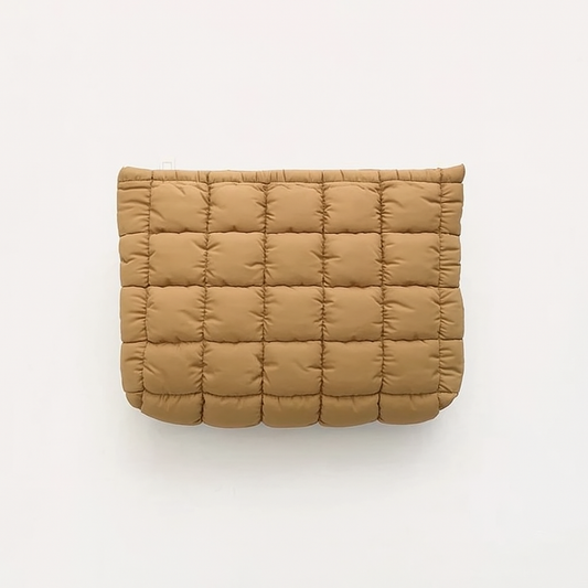 The Roma Quilted Puffer Pouch
