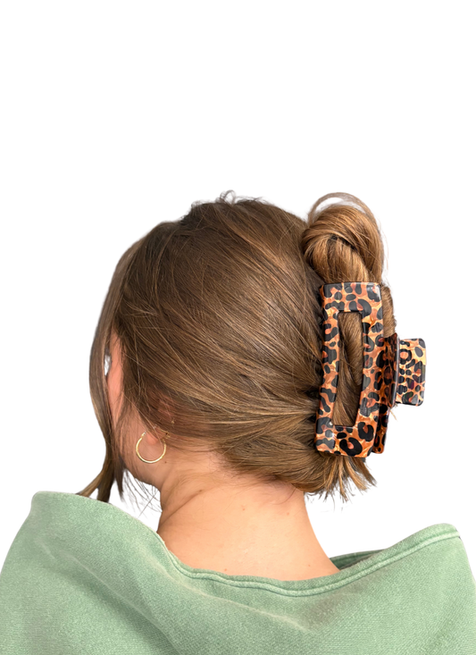 Cheetah Girl Claw Clip